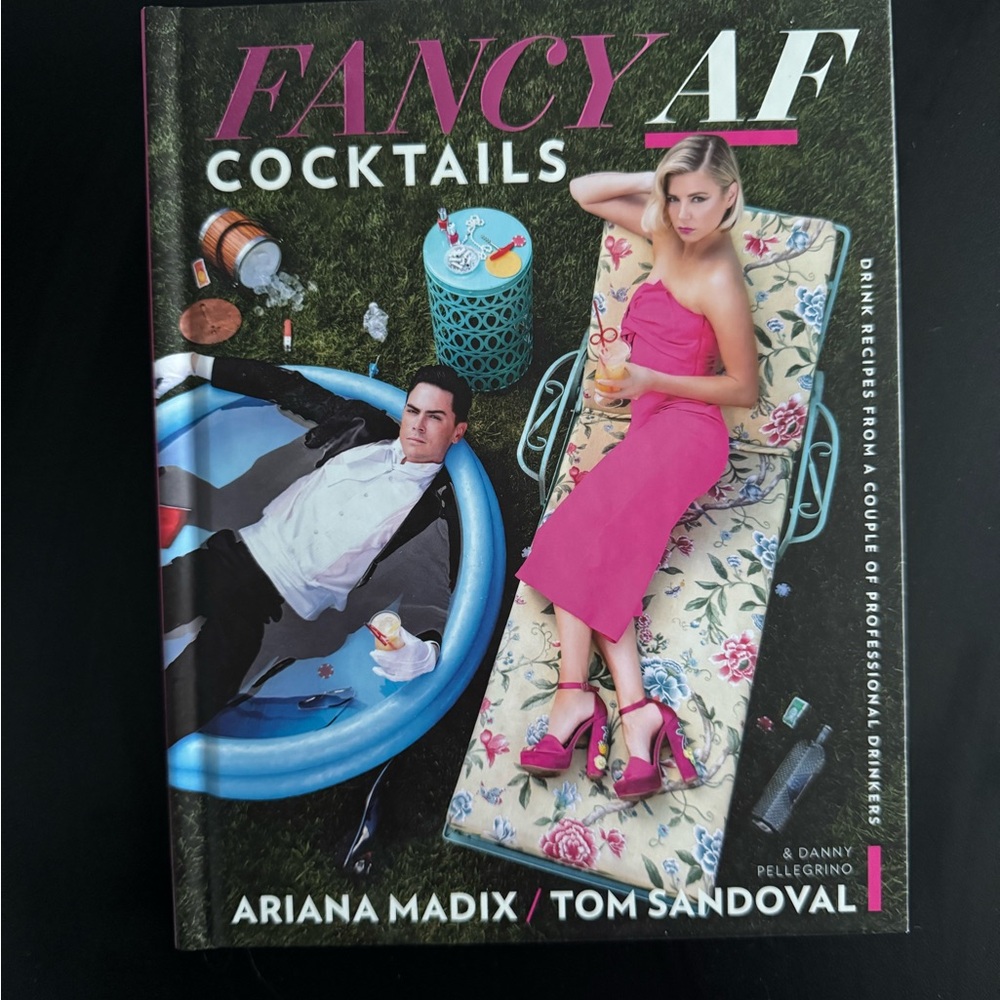 Fancy AF Cocktails Book - Ariana Madix and Tom Sandoval